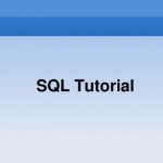 SQL-Tutorials
