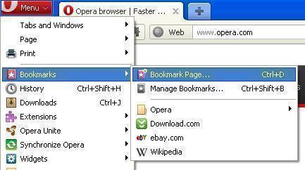 how to bookmark Opera0 How to Bookmark