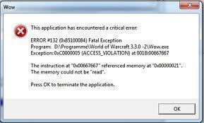 wow-error-132 WoW Error 132