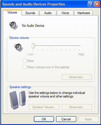 Install Playback Device Windows Vista