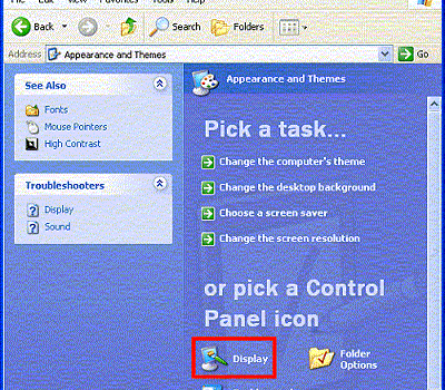 How To Change Display In Windows Vista