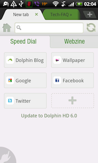 Dolphin Webzine dolphin webzine Dolphin HD Brings Versatility of Desktop Browsers to Android