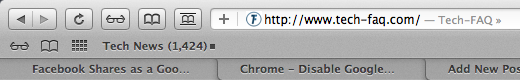Safari Toolbar Safari Toolbar
