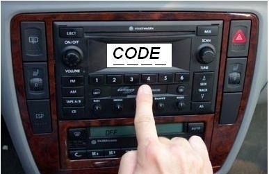Hyundai i30 radio security code