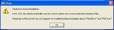 Error 1933 Error 1933 Error 1933