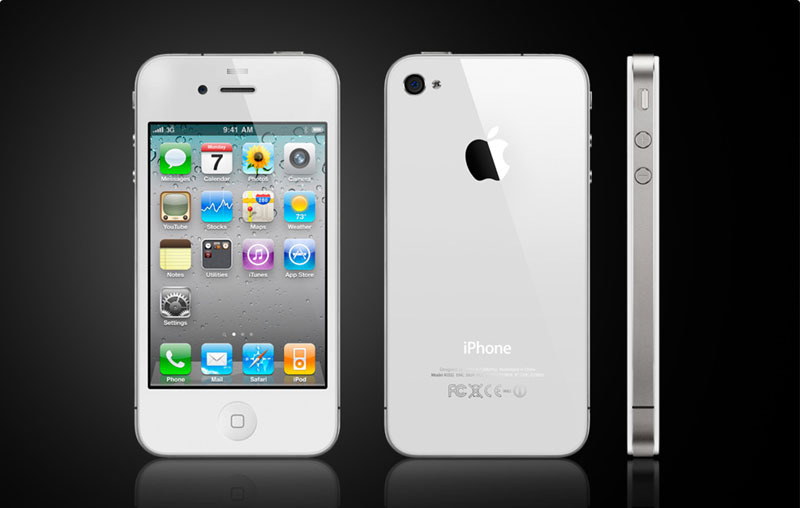 white iphone 4 kit. apple iphone 4 white iPhone 4