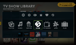 Boxee Escape Menu