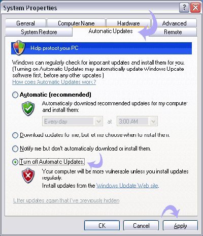 How to Turn Off Automatic Updates how to turn off automatic updates How to Turn Off Automatic Updates