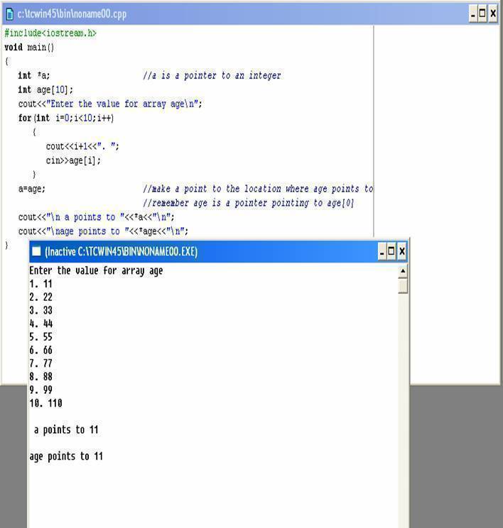 Pointers and Arrays pointers and arrays clip image004 Pointers and Arrays