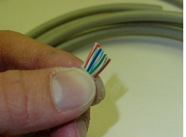 trimmingtheconductors How to Make a Network Cable