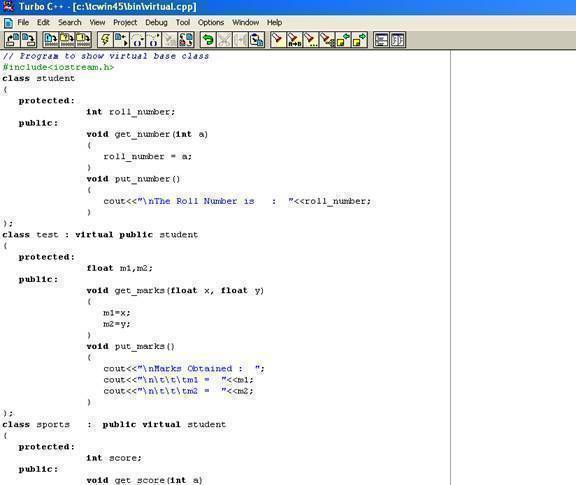 virtual base class clip image006 Virtual Base Classes