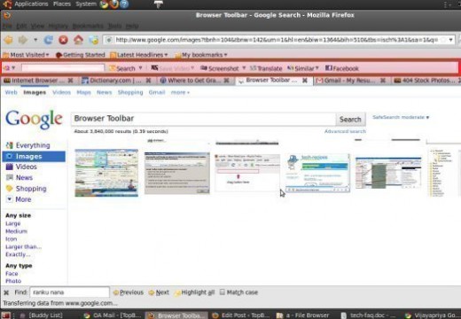 Browser Toolbar