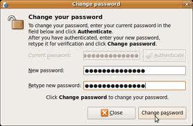 How to Change a Unix Password
