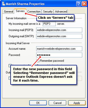 Change password in microsoft outlook 2011 mac os