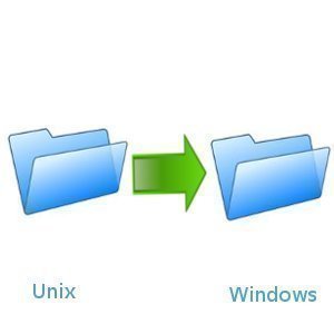 How to Copy UNIX Files to Windows