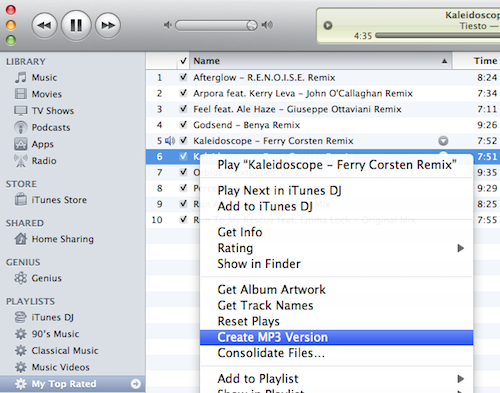 How to Convert iTunes to MP3