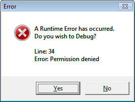 Runtime Error