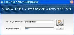 How to Decrypt Cisco Passwords