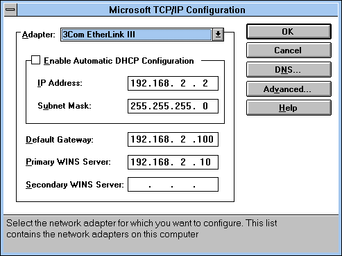 Installing and Configuring TCP/IP