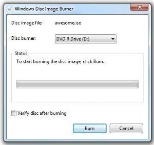 How to Burn an ISO Image