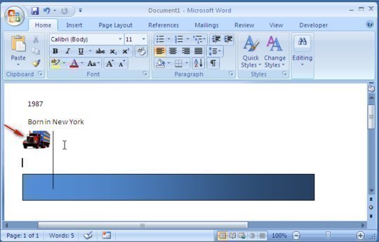 How to Make a Timeline on Microsoft Word