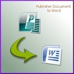 How to Convert a Publisher Document to Word