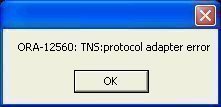 How to Fix the ORA-12560 TNS Protocol Adapter Error