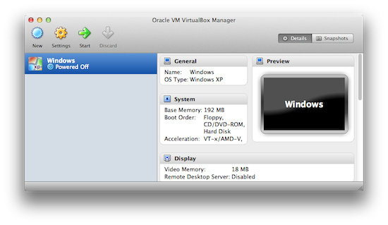 Virtualbox