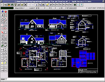  Linux  CAD