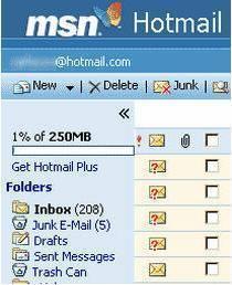 hotmail email inbox messages