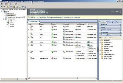 Configuring Outbound Internet Access with ISA Server