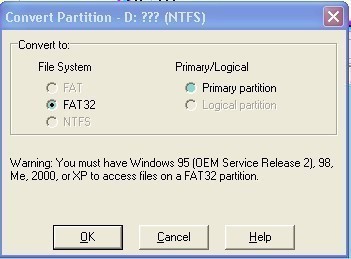 How to Convert FAT32 to NTFS