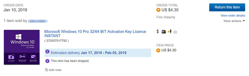 Do Cheap Windows 10 License Keys From Ebay Work