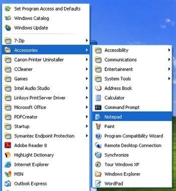 How Do I Open Notepad?
