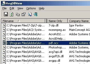 How to View Registered DLLs