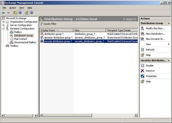 Managing Recipient Objects, Address Lists, and Distribution and Administrative Groups