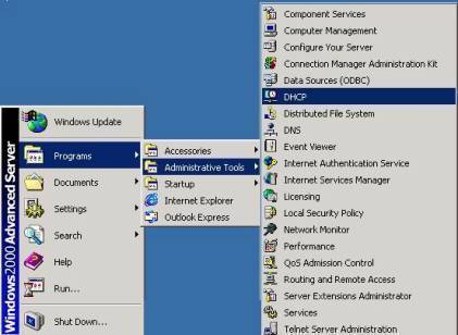 managing the DHCP server