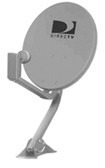 DirecTV Phase I Satellite Dish