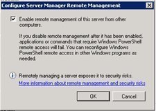 Remote Server Management