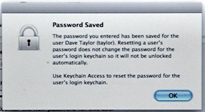 How to Reset a Mac OS X Keychain Password