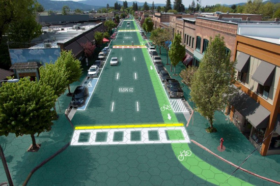 Solar Roadways electric road