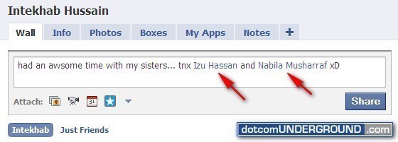 How to Tag People in Facebook Status