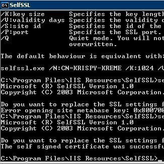 Using IIS Command-Line Utilities to Manage IIS