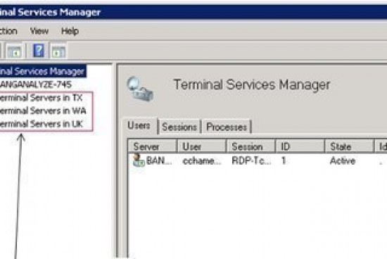terminal services manager terminal services manager